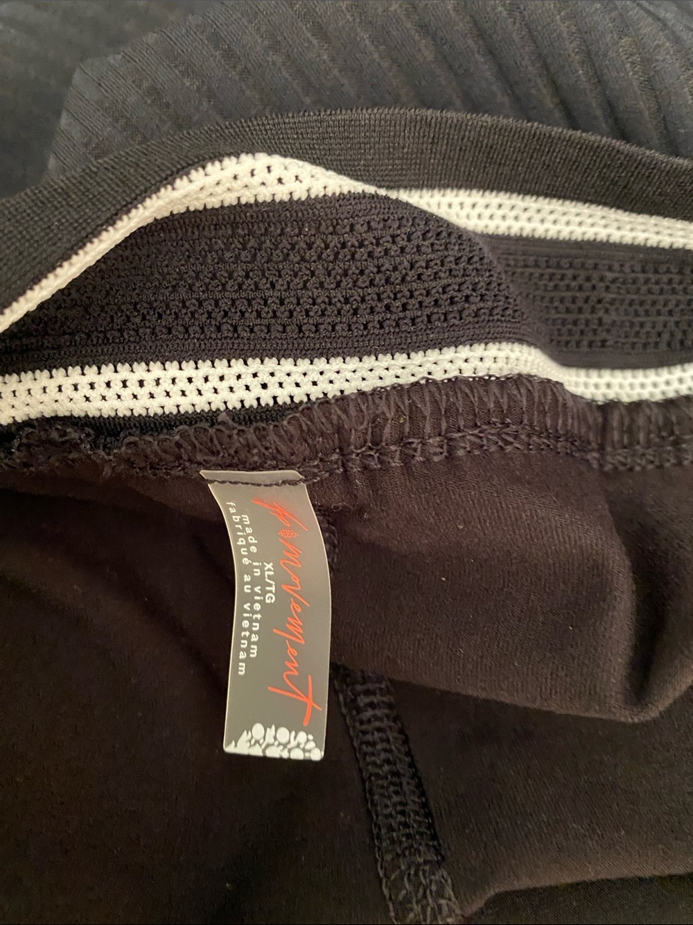 FP Movement Free People Sultry Skort Ribbed Tennis Skirt Black Size XL - Picture 2 of 4